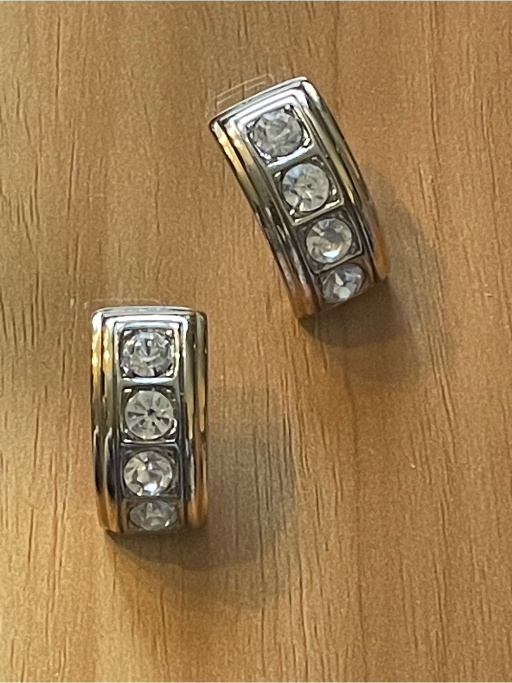Crystal Hoop Earrings